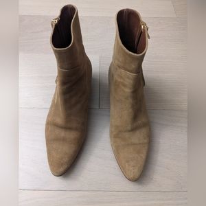 Manolo Blahnik suede boots